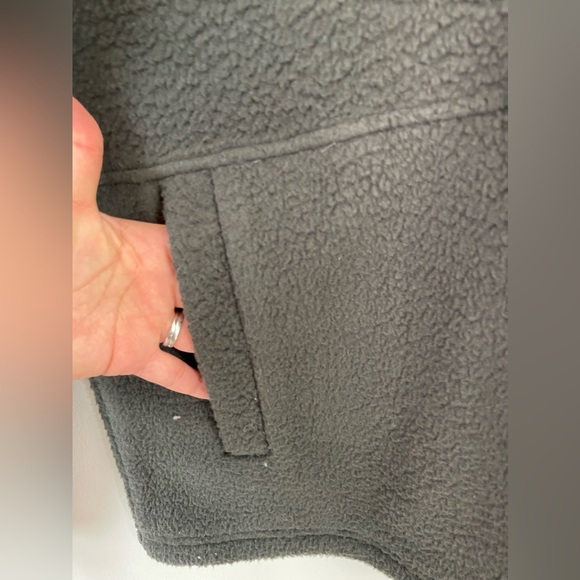 Free Fly Men’s Bamboo Sherpa Fleece Quarter zipper In Dark Gray Size S Outdoor - Picture 6 of 7